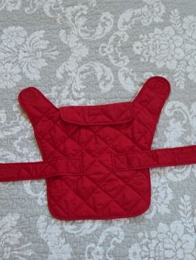 St. John's Bay Quilted Bright Red Dog Jacket